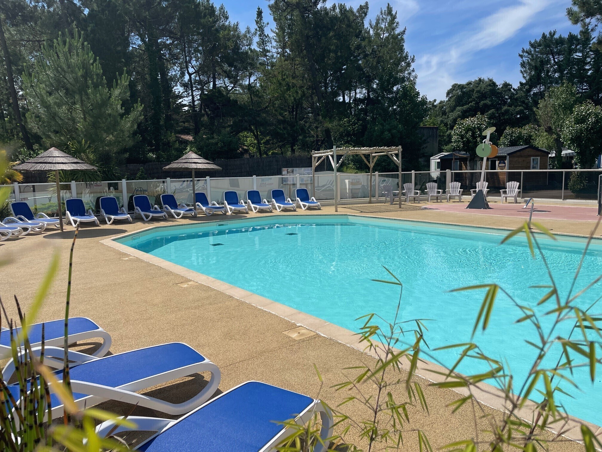 piscine du camping la conge